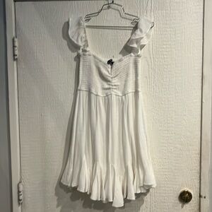 White lulus dress